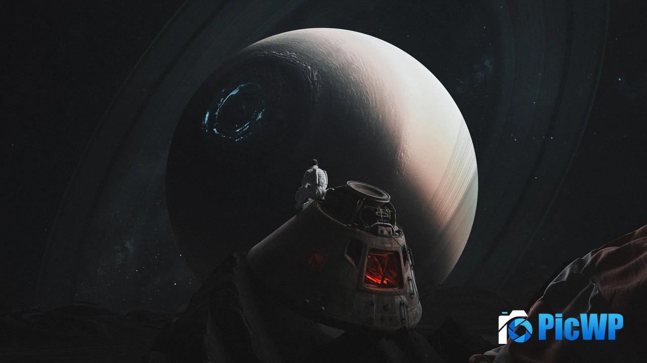 Astronaut Command Module 4K PC Wallpaper