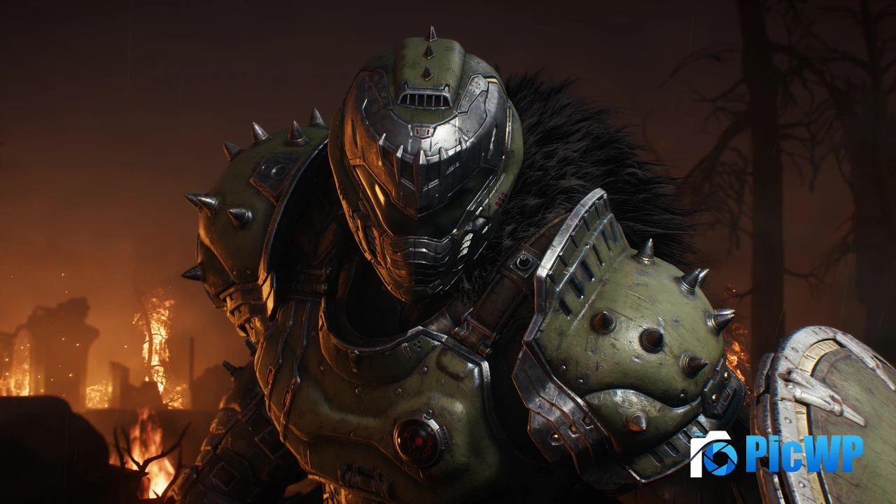 DOOM: The Dark Ages Doom Slayer 4K PC Wallpaper
