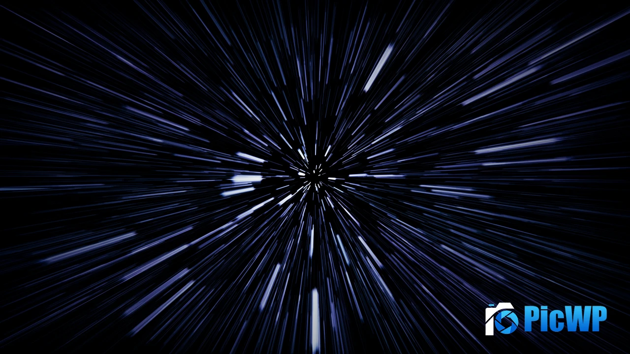 Hyperspace Warp 4K PC Wallpaper