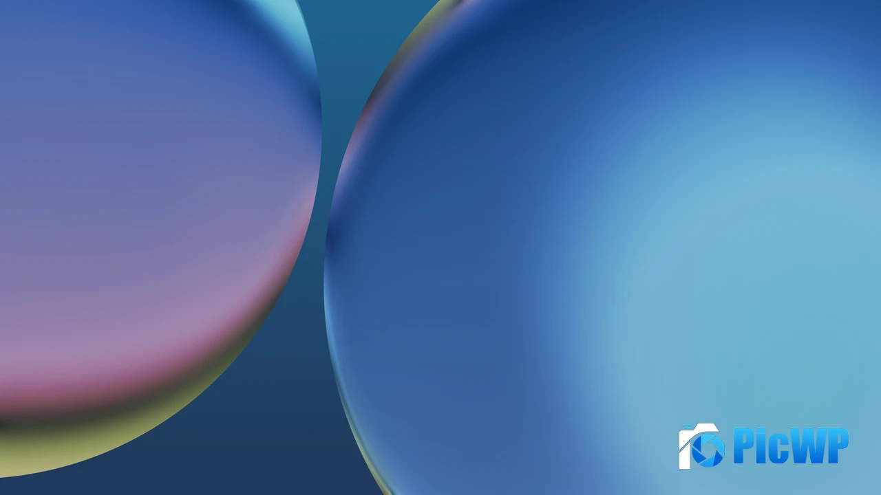Blue aesthetic Marbles 4K PC Wallpaper