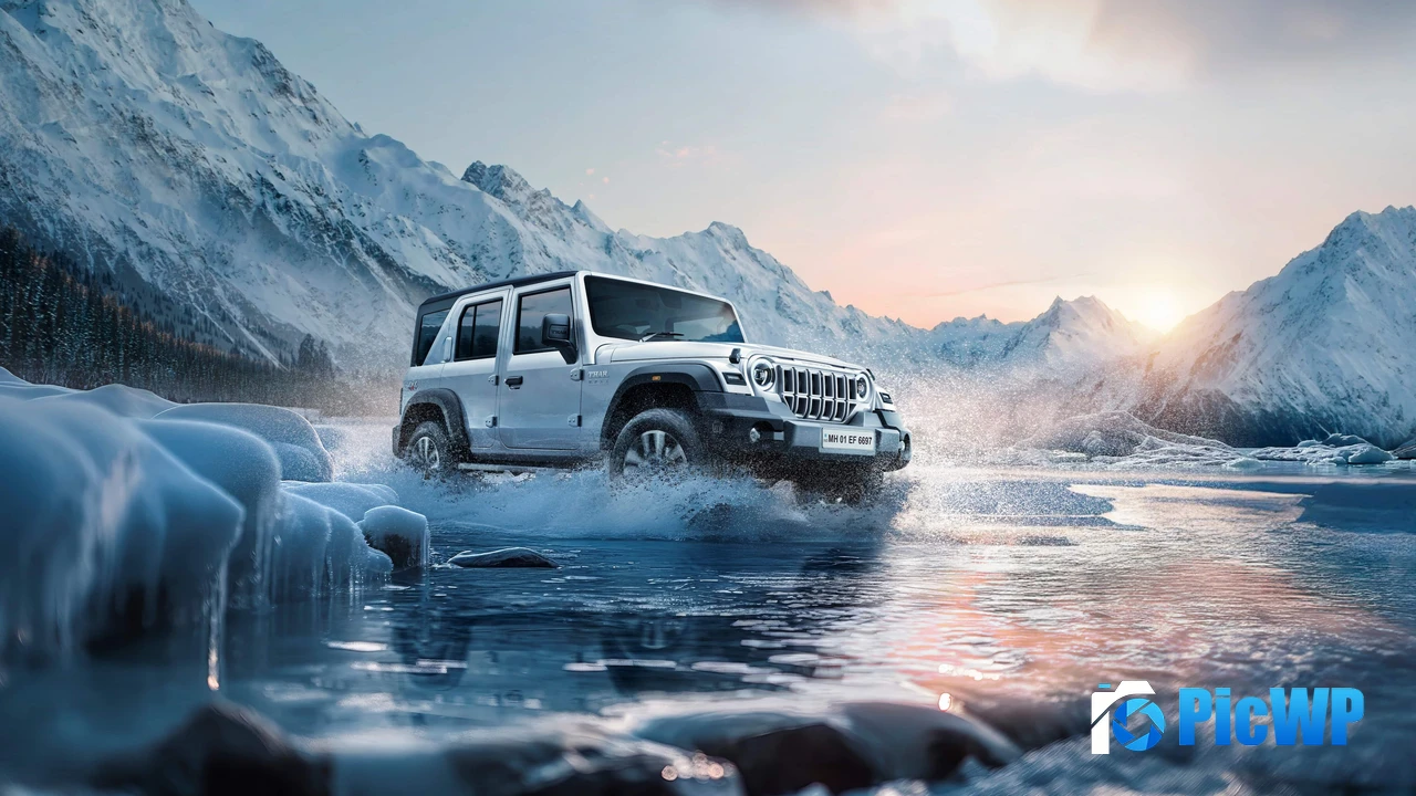 Mahindra Thar Roxx Off-Road SUV 4K PC Wallpaper