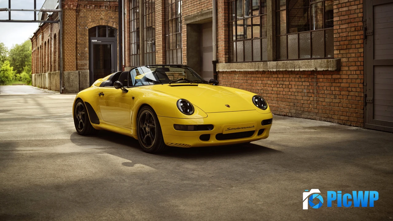 Porsche 911 Speedster Sonderwunsch 2024 4K PC Wallpaper
