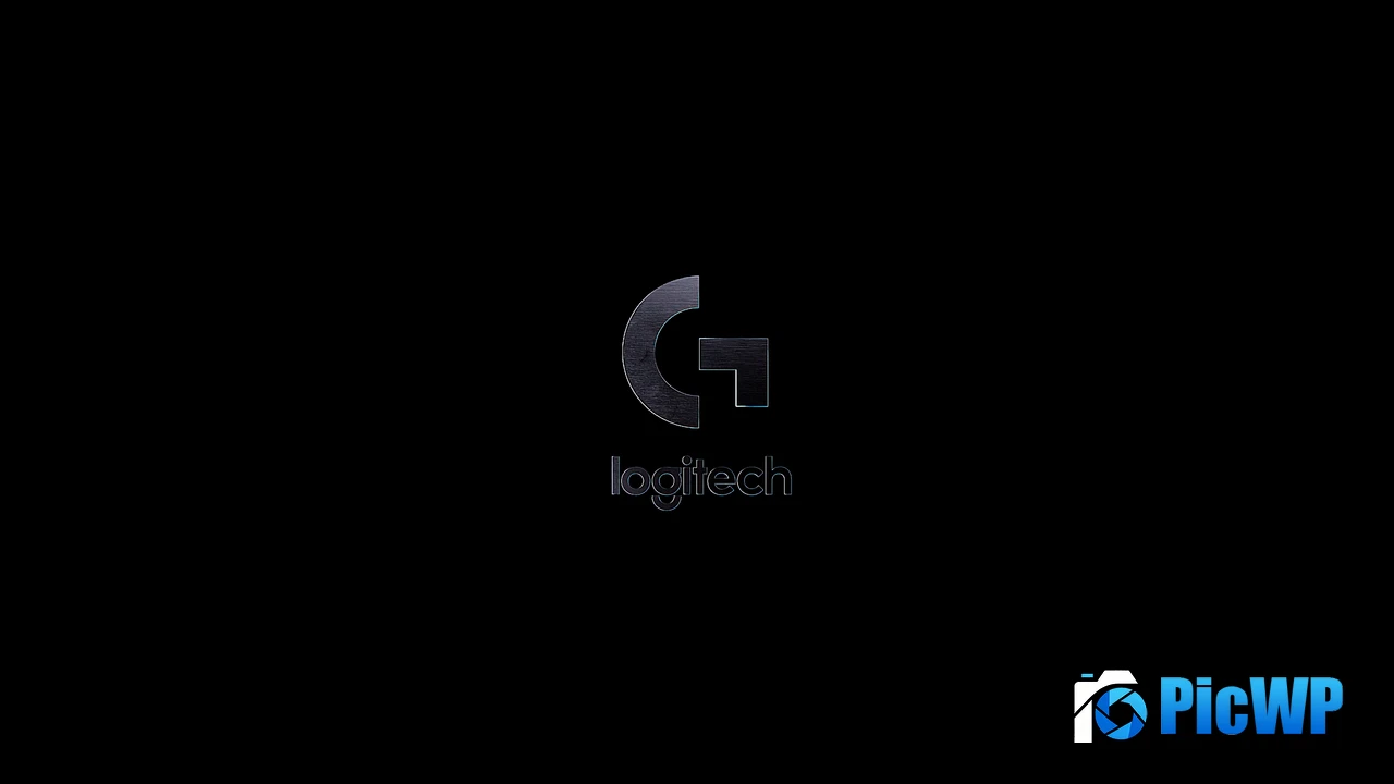 Logitech Minimal logo 4K PC Wallpaper