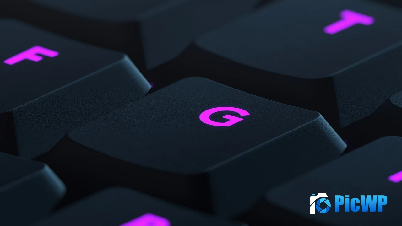 Illuminated Keyboard 4K PC Wallpaper