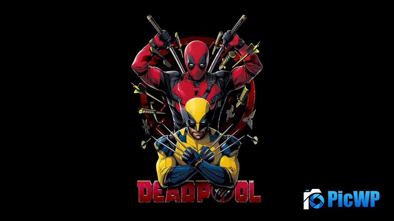 Deadpool & Wolverine Movie poster 4K PC Wallpaper