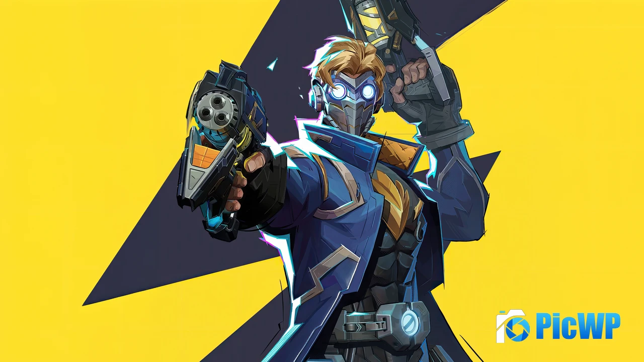 Star-Lord Marvel Rivals 4K PC Wallpaper