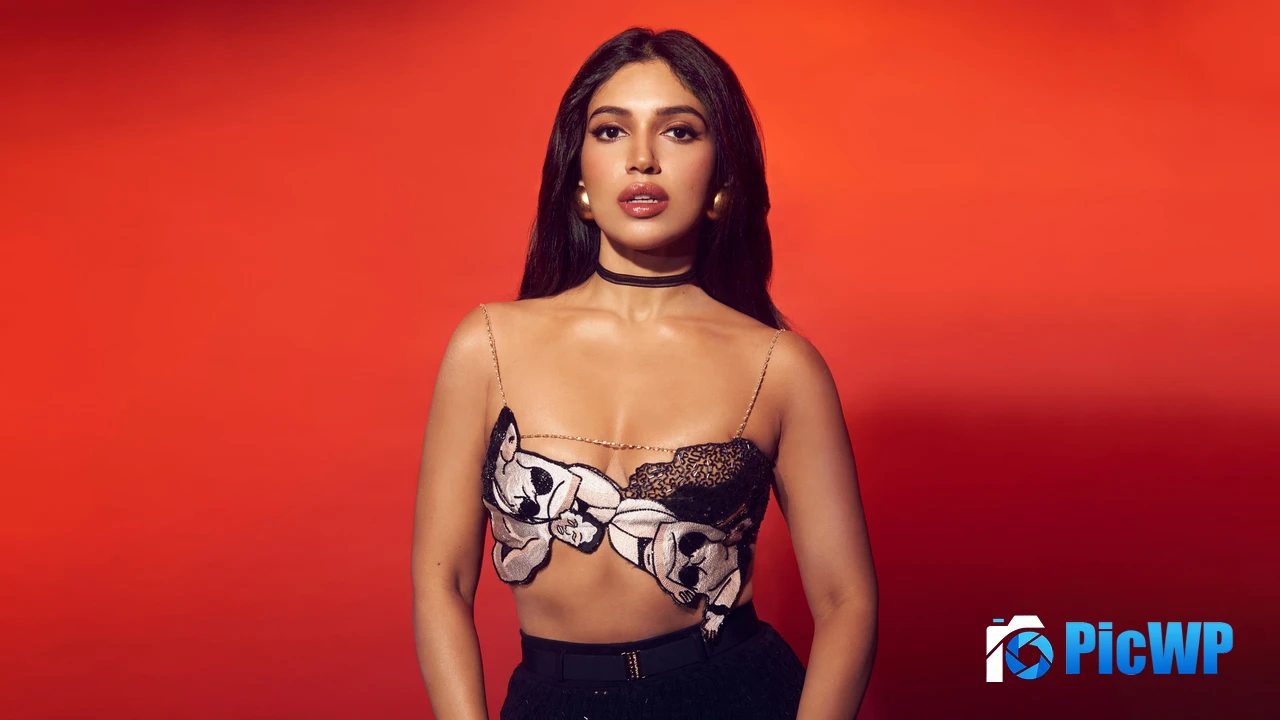Bhumi Pednekar Bollywood actress 4K PC Wallpaper