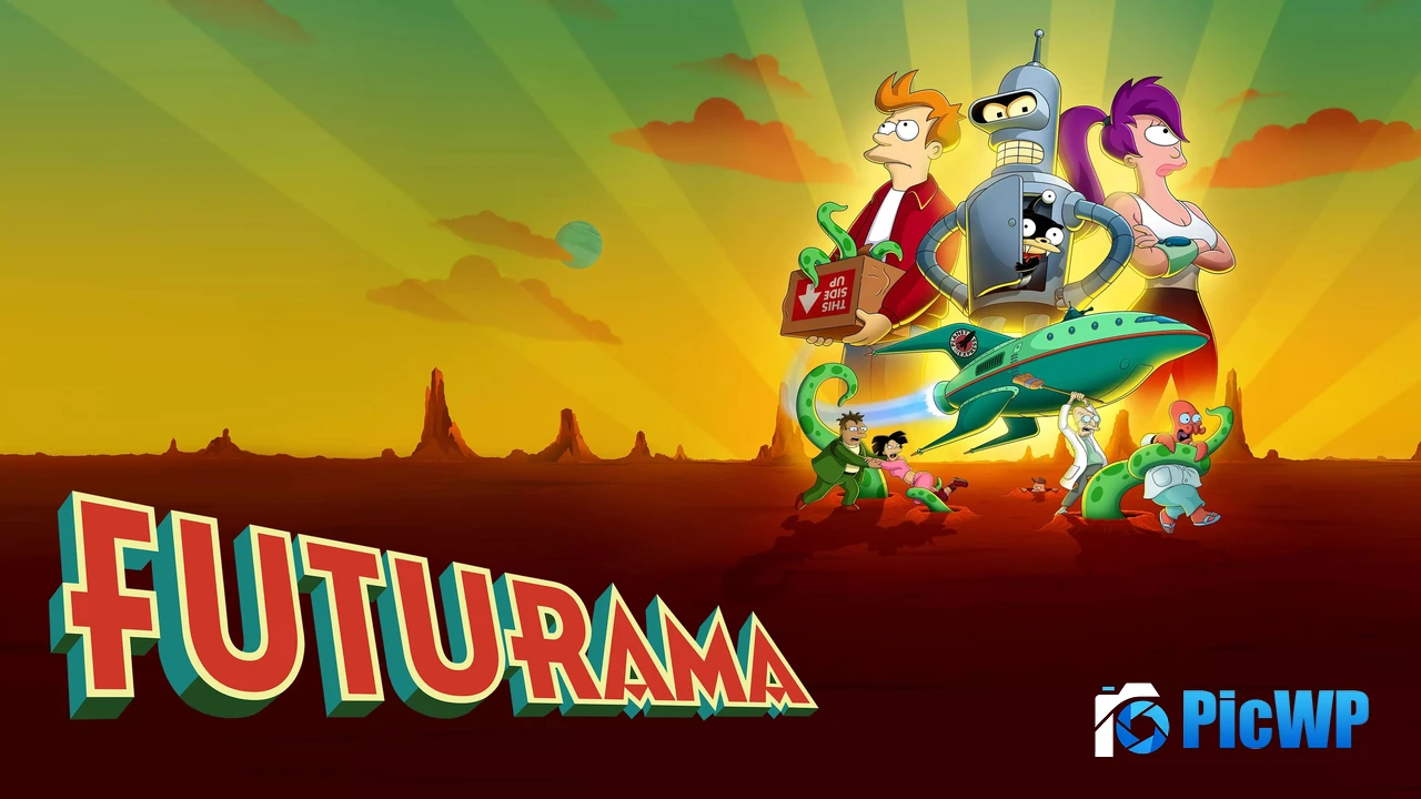 Futurama Season 12 4K PC Wallpaper