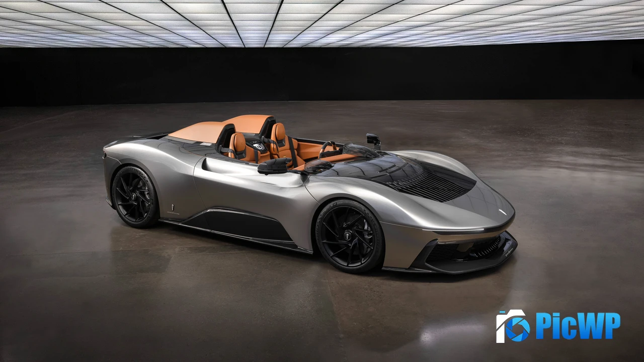 Pininfarina B95 Gotham Electric supercar 4K PC Wallpaper