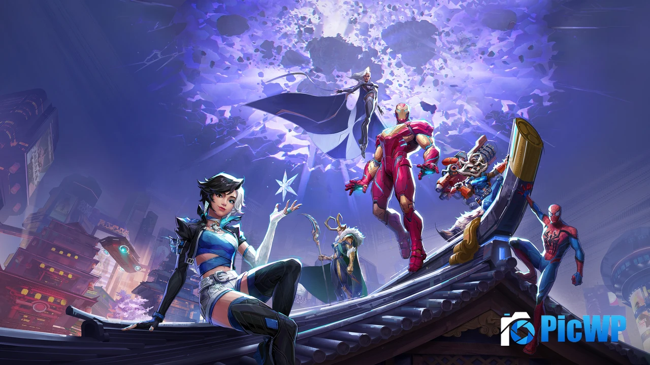 Luna Snow Marvel Rivals 4K PC Wallpaper