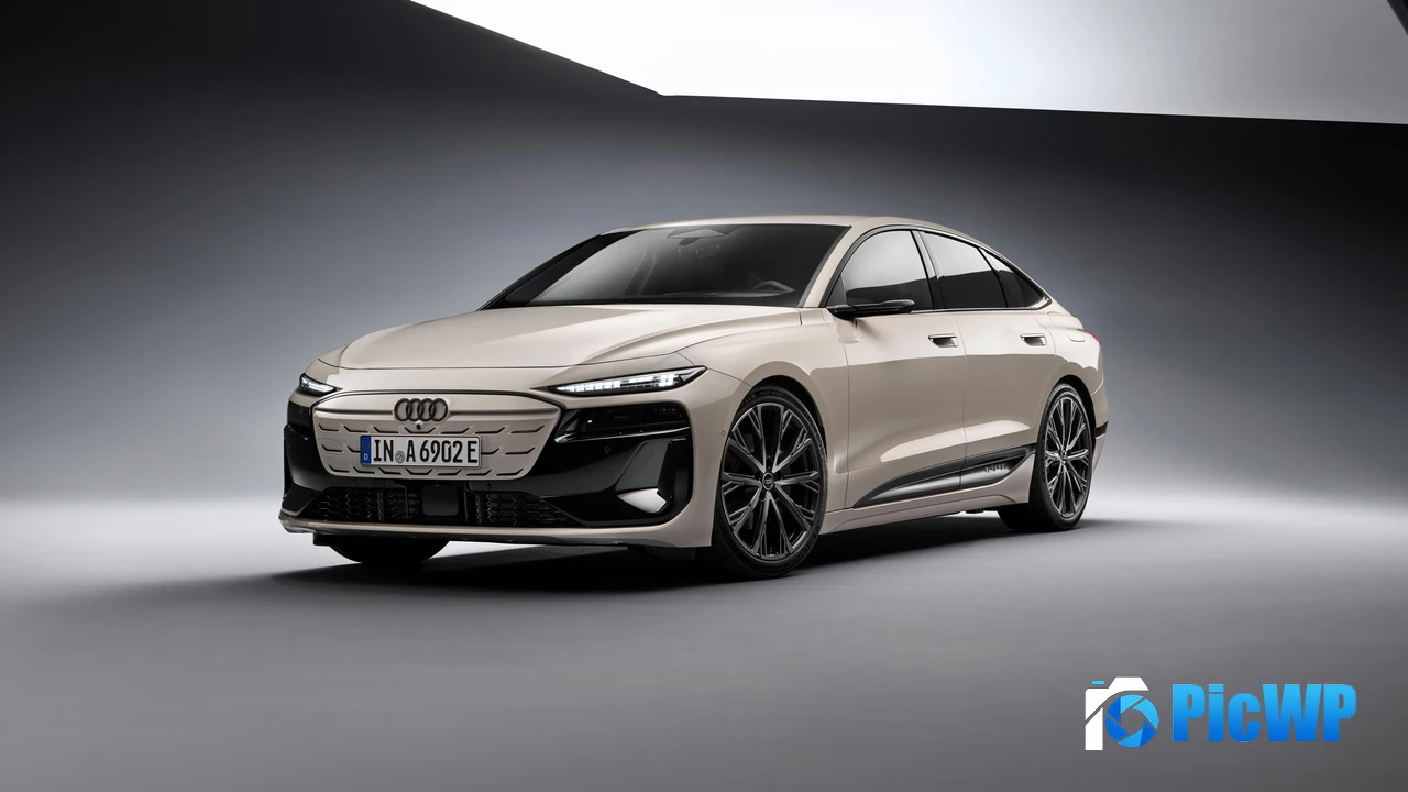 Audi A6 Sportback e-tron performance 2024 4K PC Wallpaper