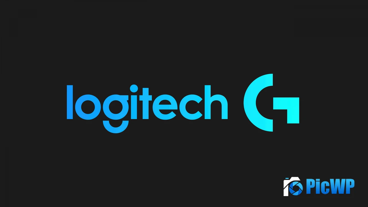Logitech Dark background 4K PC Wallpaper