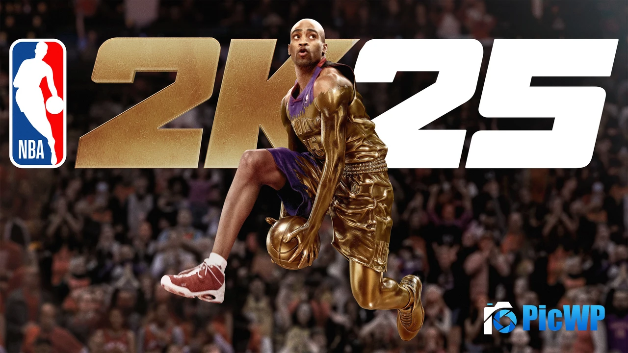 NBA 2K25 Vince Carter 4K PC Wallpaper