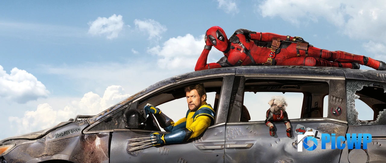 Peggy Deadpool & Wolverine 6K Wide Wallpaper