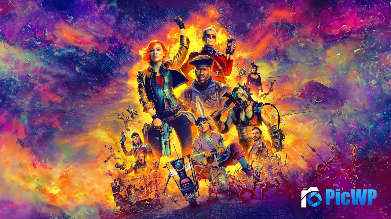 Borderlands Movie poster 4K PC Wallpaper