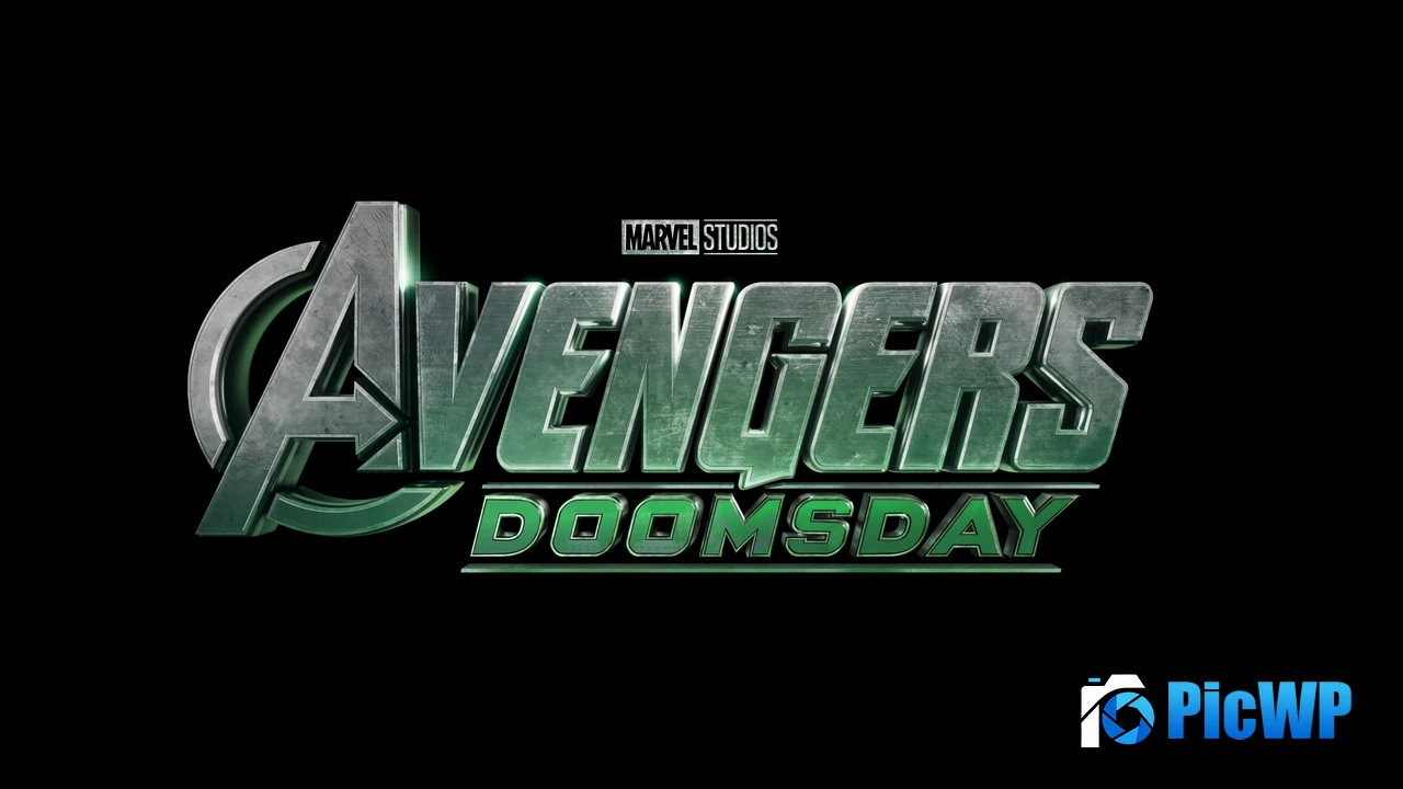 Avengers: Doomsday Logo 4K PC Wallpaper
