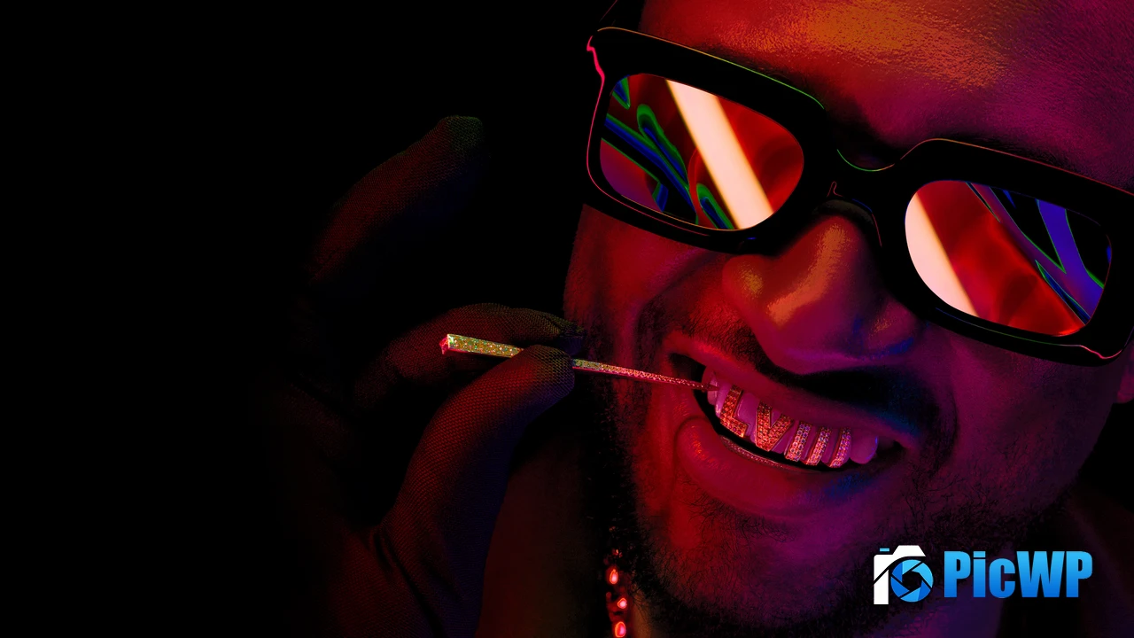 Usher Dark aesthetic 4K PC Wallpaper