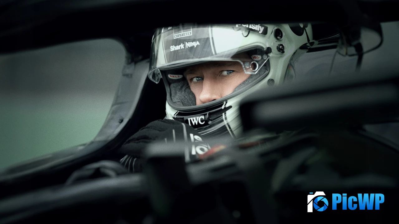 F1: The Movie Brad Pitt 4K PC Wallpaper