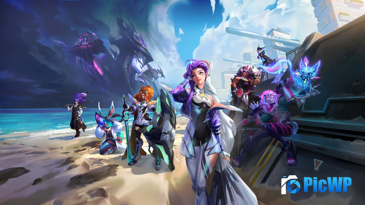 League of Legends Anima Squad 4K PC Wallpaper