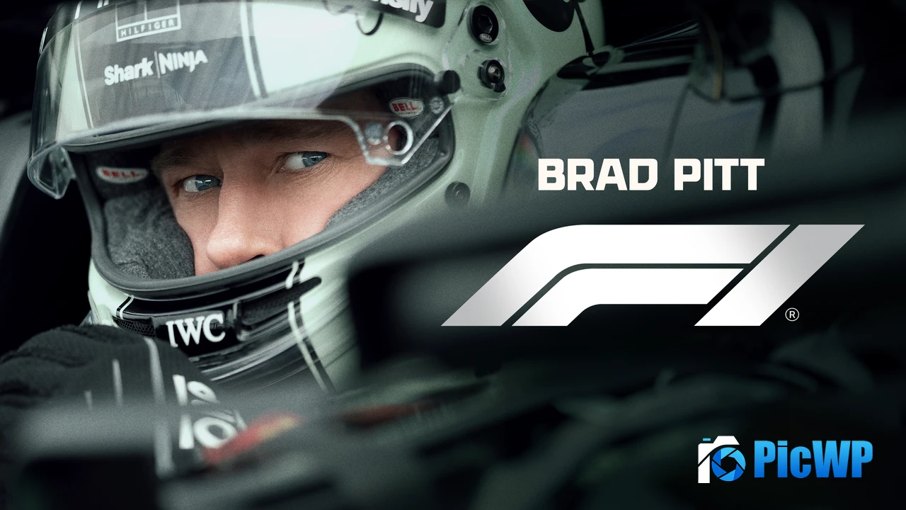Brad Pitt F1: The Movie 4K PC Wallpaper