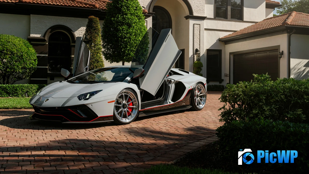 Lamborghini Aventador LP 780-4 Ultimae Outdoor 4K PC Wallpaper
