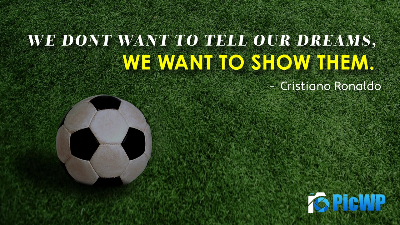 Cristiano Ronaldo Popular quotes 4K PC Wallpaper