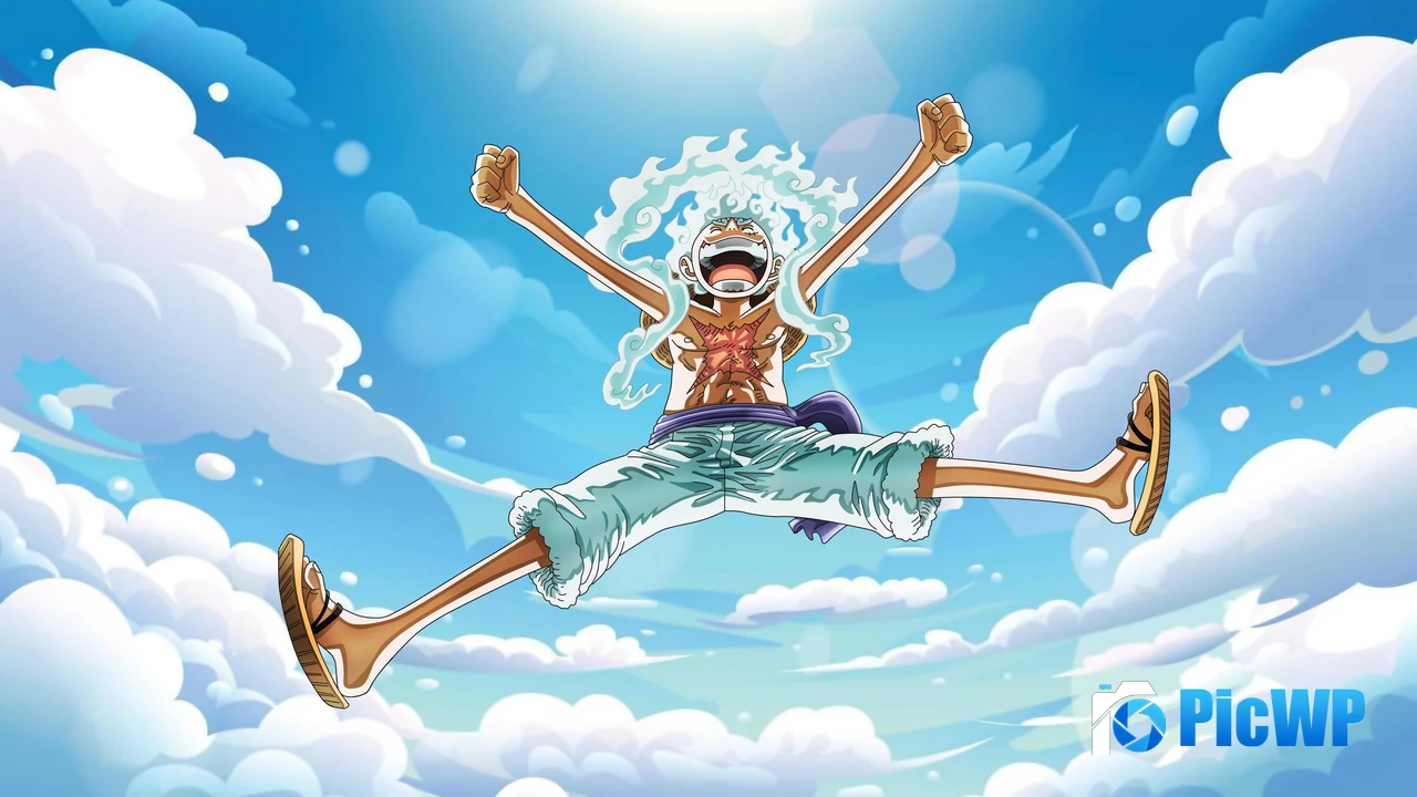 Gear 5 Monkey D. Luffy 4K PC Wallpaper