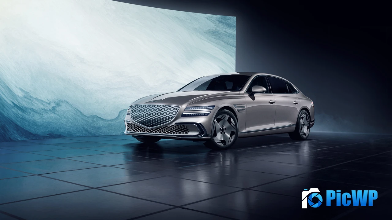 Genesis Electrified G80 Electric Sedan 4K PC Wallpaper