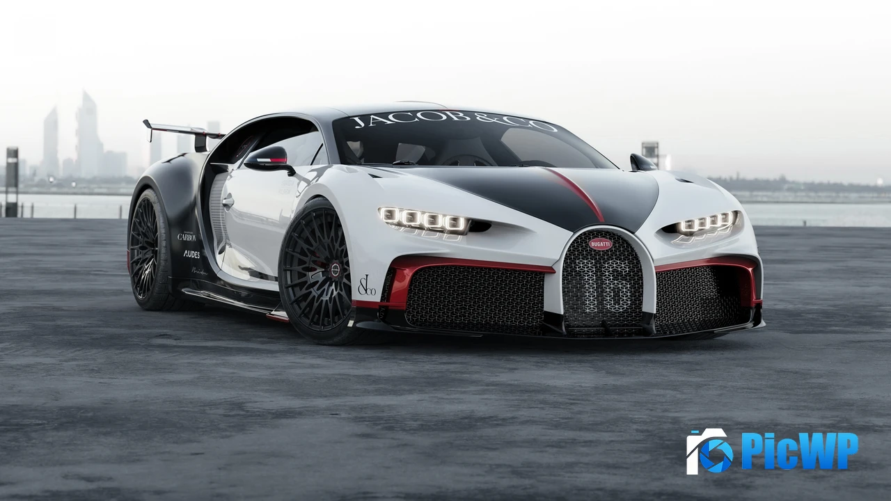 Bugatti Chiron Pur Sport Custom 4K PC Wallpaper
