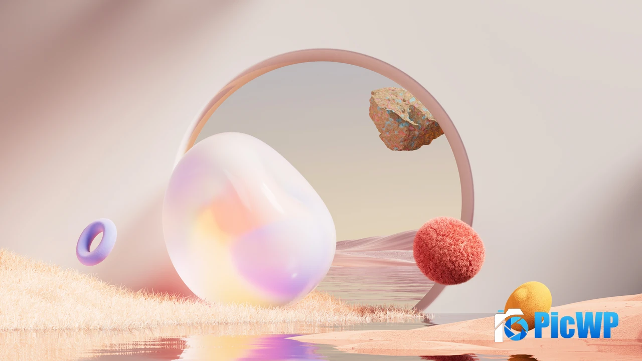 Pastel Digital Art 4K PC Wallpaper