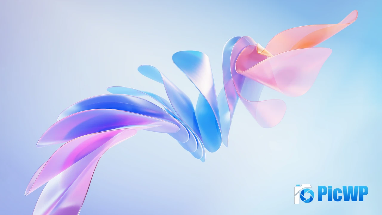 Colorful abstract Swirls 4K PC Wallpaper