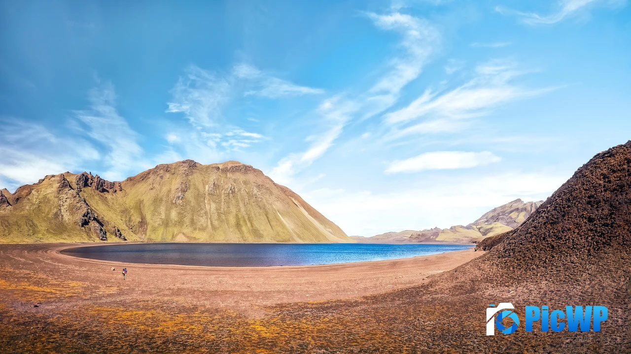 Lake Myvatn Iceland 4K PC Wallpaper