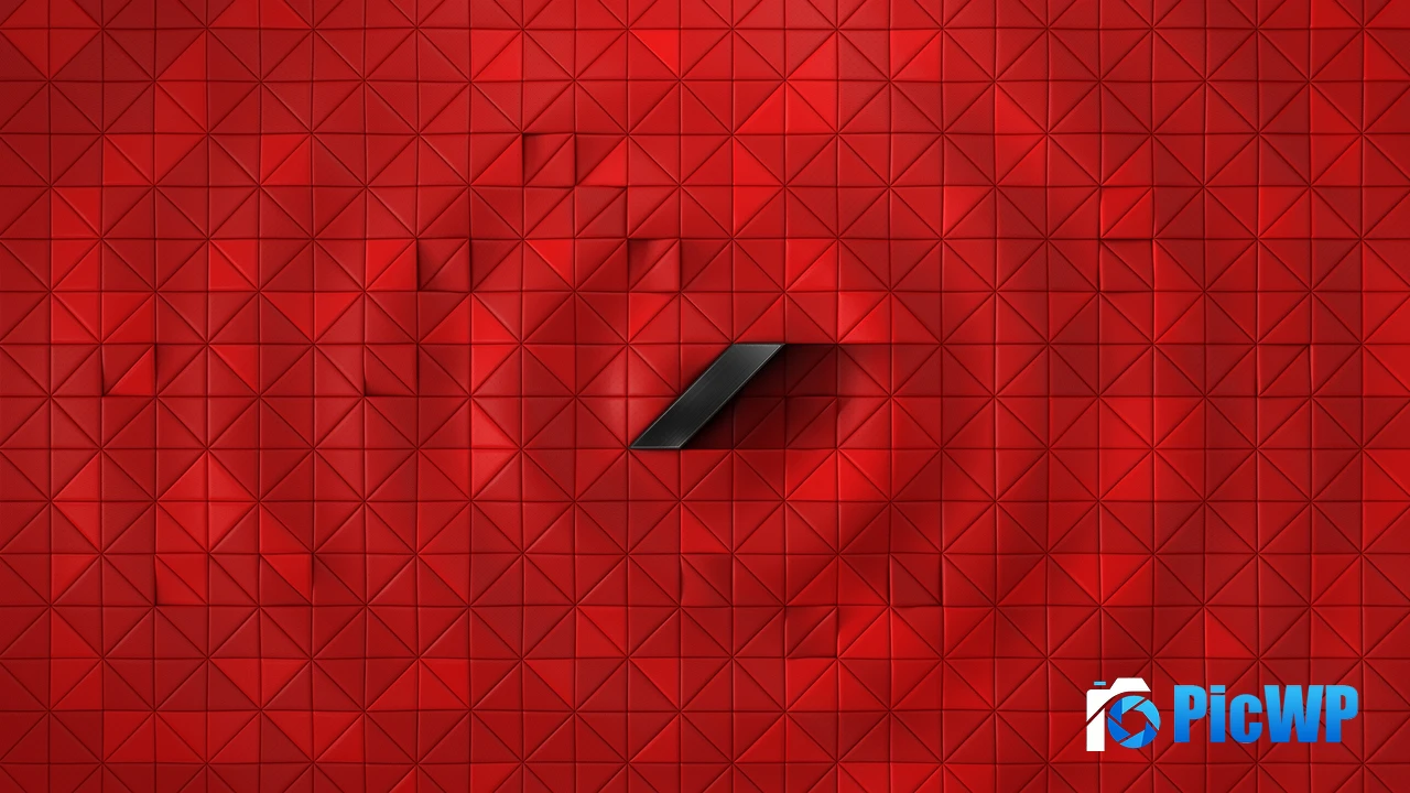 MKBHD Red background 4K PC Wallpaper