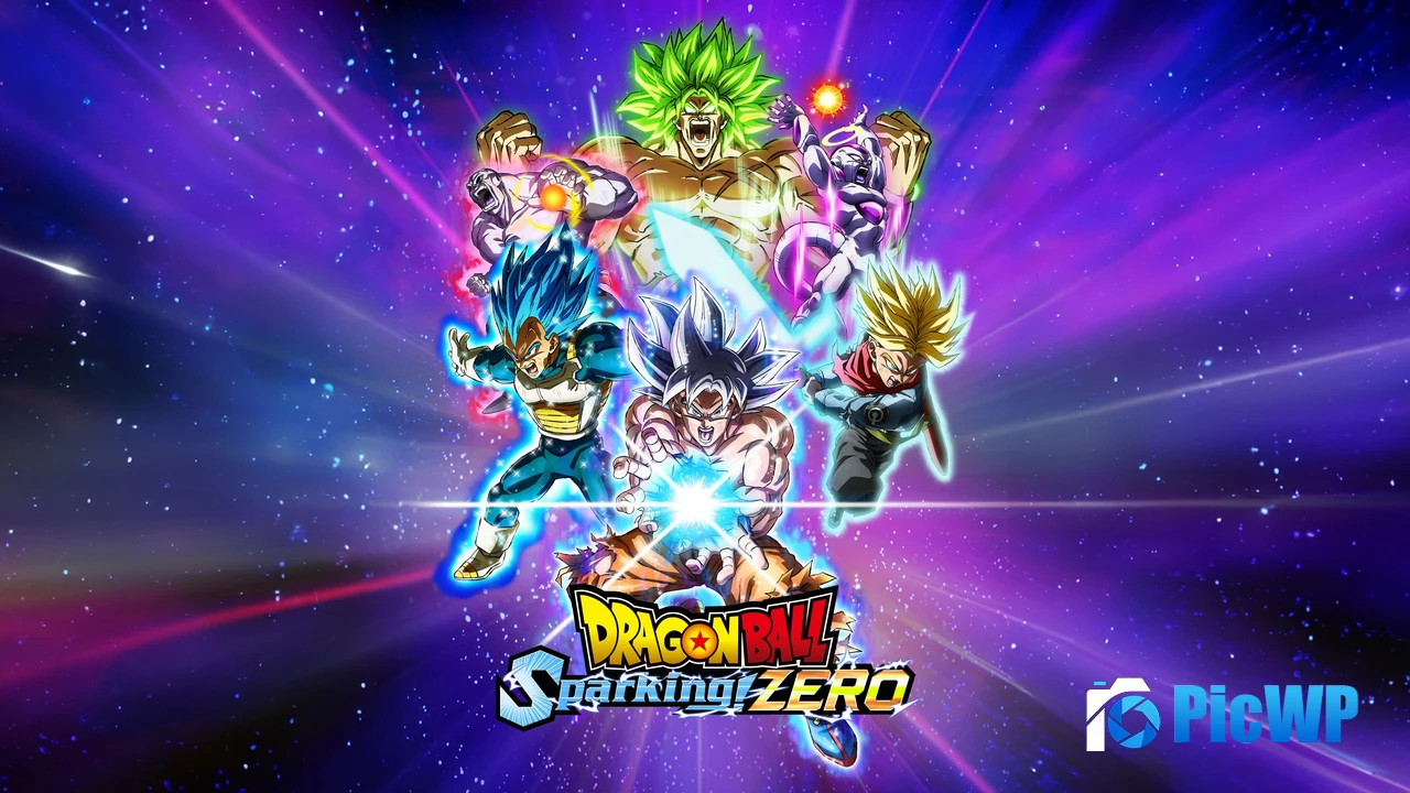 Dragon Ball Sparking Zero Cover Art 4K PC Wallpaper