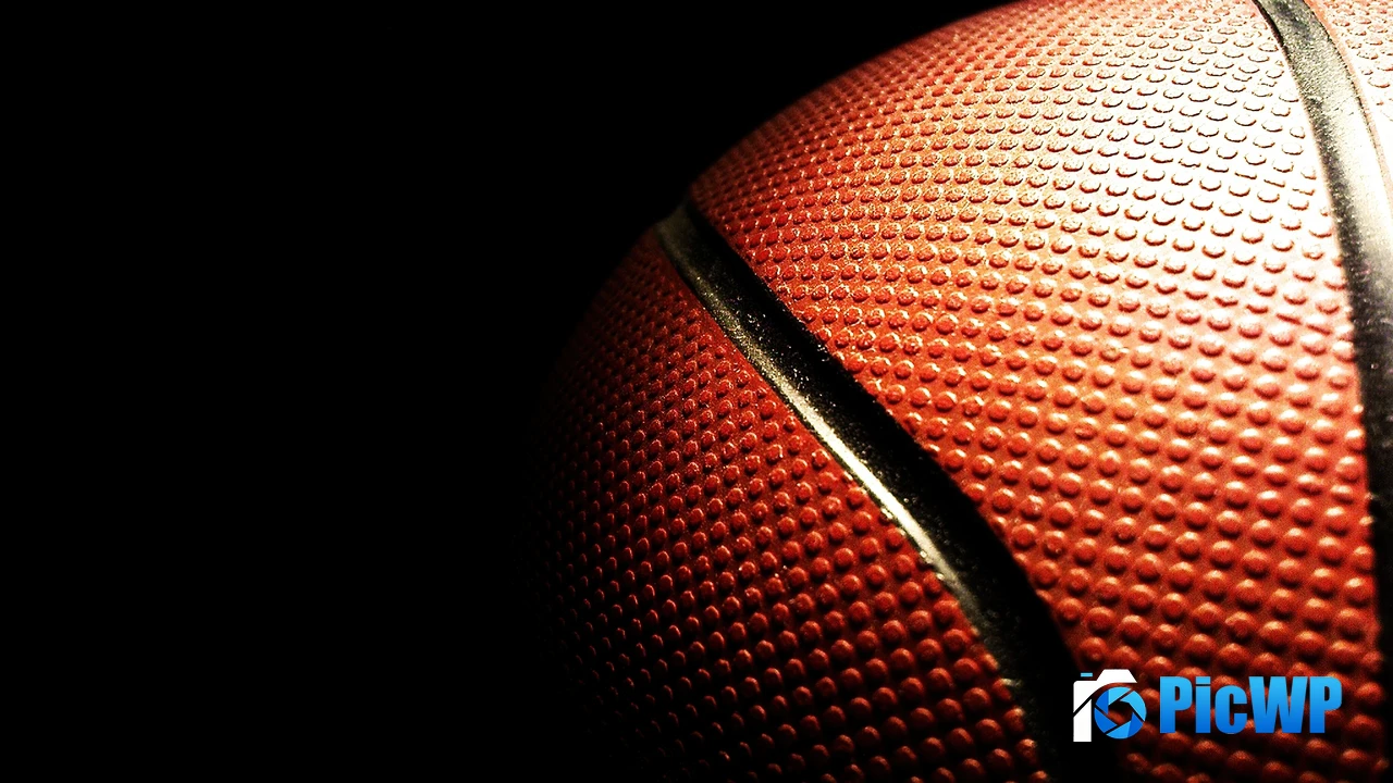 Basketball Black background 4K PC Wallpaper