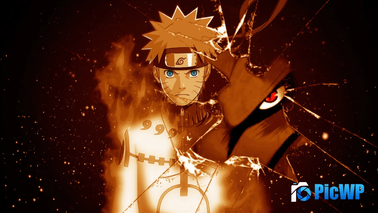 Naruto Uzumaki Nine tailed fox 4K PC Wallpaper