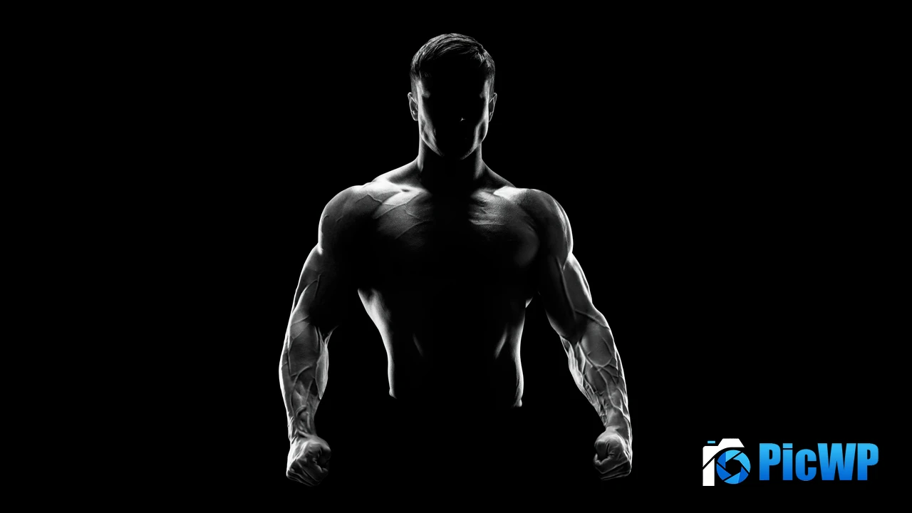 Bodybuilder AMOLED 4K PC Wallpaper