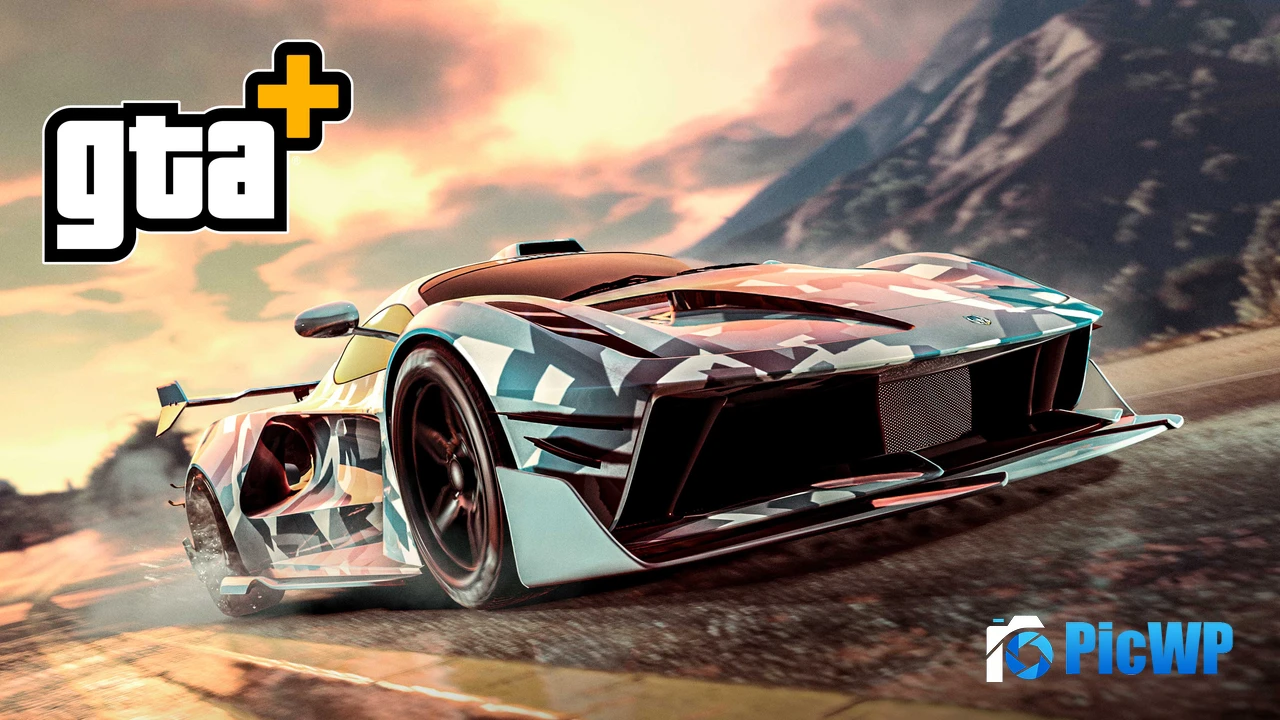 GTA+ Supercar 4K PC Wallpaper