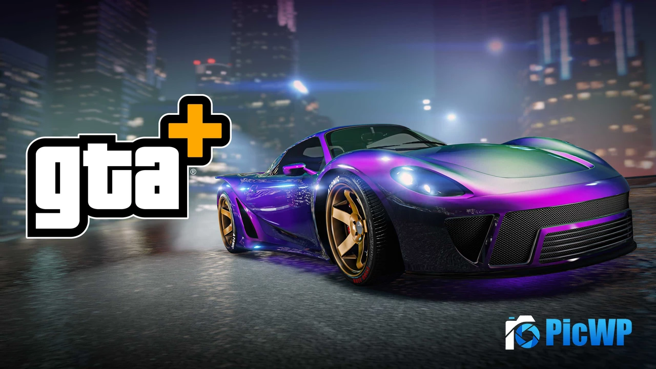 GTA+ Hypercar 4K PC Wallpaper