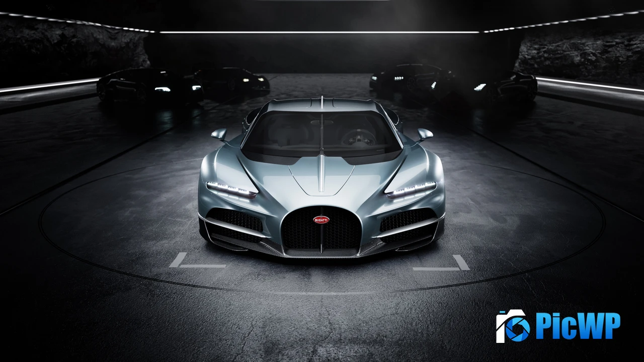 Futuristic Bugatti Tourbillon 4K PC Wallpaper