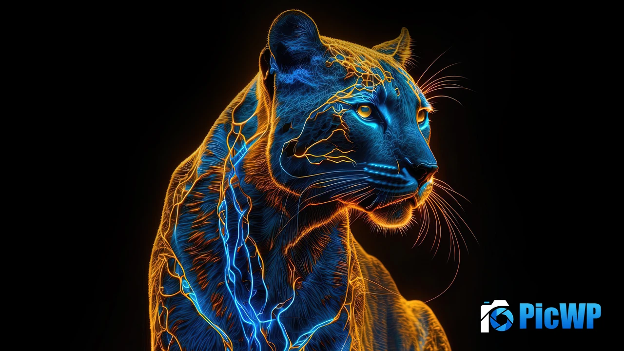 Black Panther AI art 4K PC Wallpaper