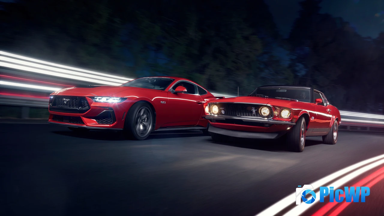 Ford Mustang Classic 4K PC Wallpaper
