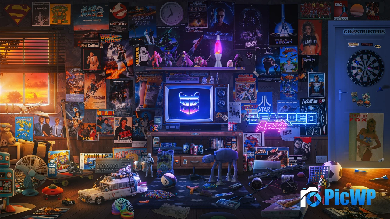 Nostalgic Room 4K PC Wallpaper