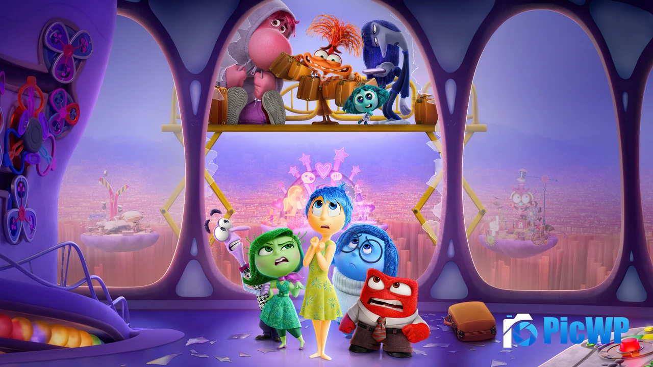 Pixar Inside Out 2 4K PC Wallpaper