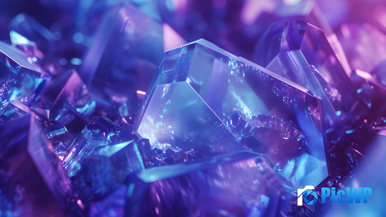 Sparkling Gemstone 4K PC Wallpaper