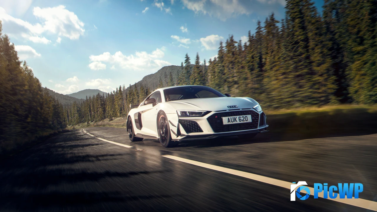 Audi R8 Coupé V10 GT RWD CGI 4K PC Wallpaper