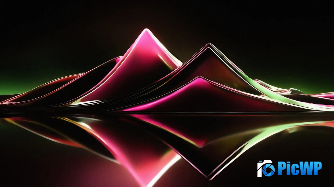 Abstract design Dark background 4K PC Wallpaper