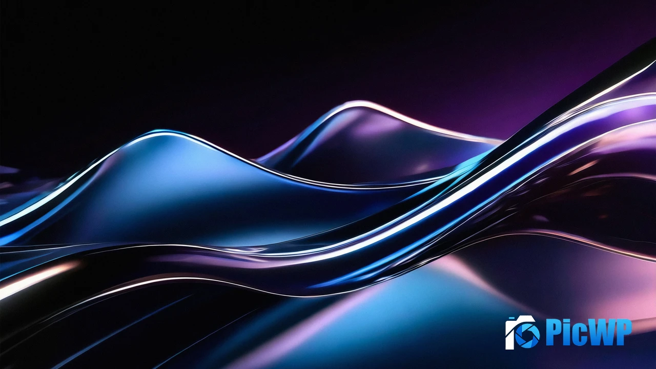 Abstract design Waves 4K PC Wallpaper