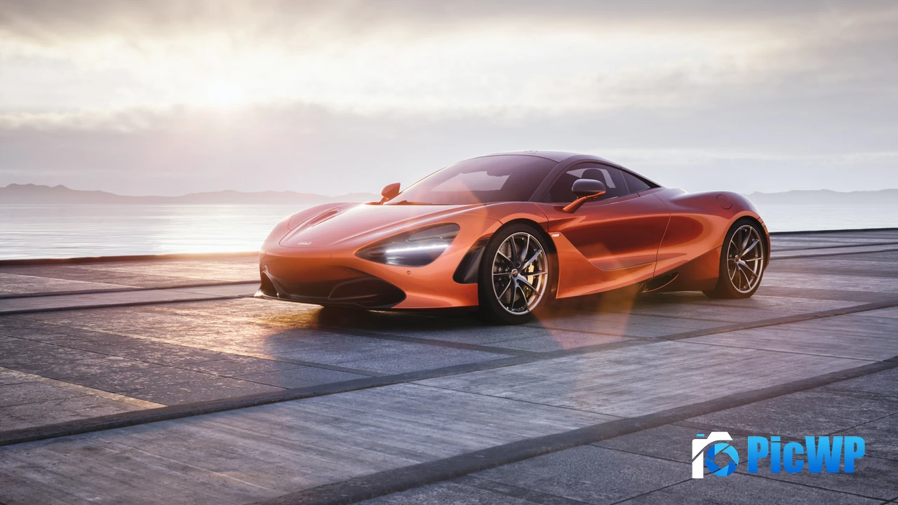 McLaren 720S Orange cars 4K PC Wallpaper