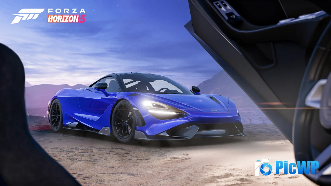 McLaren 765LT Forza Horizon 5 4K PC Wallpaper